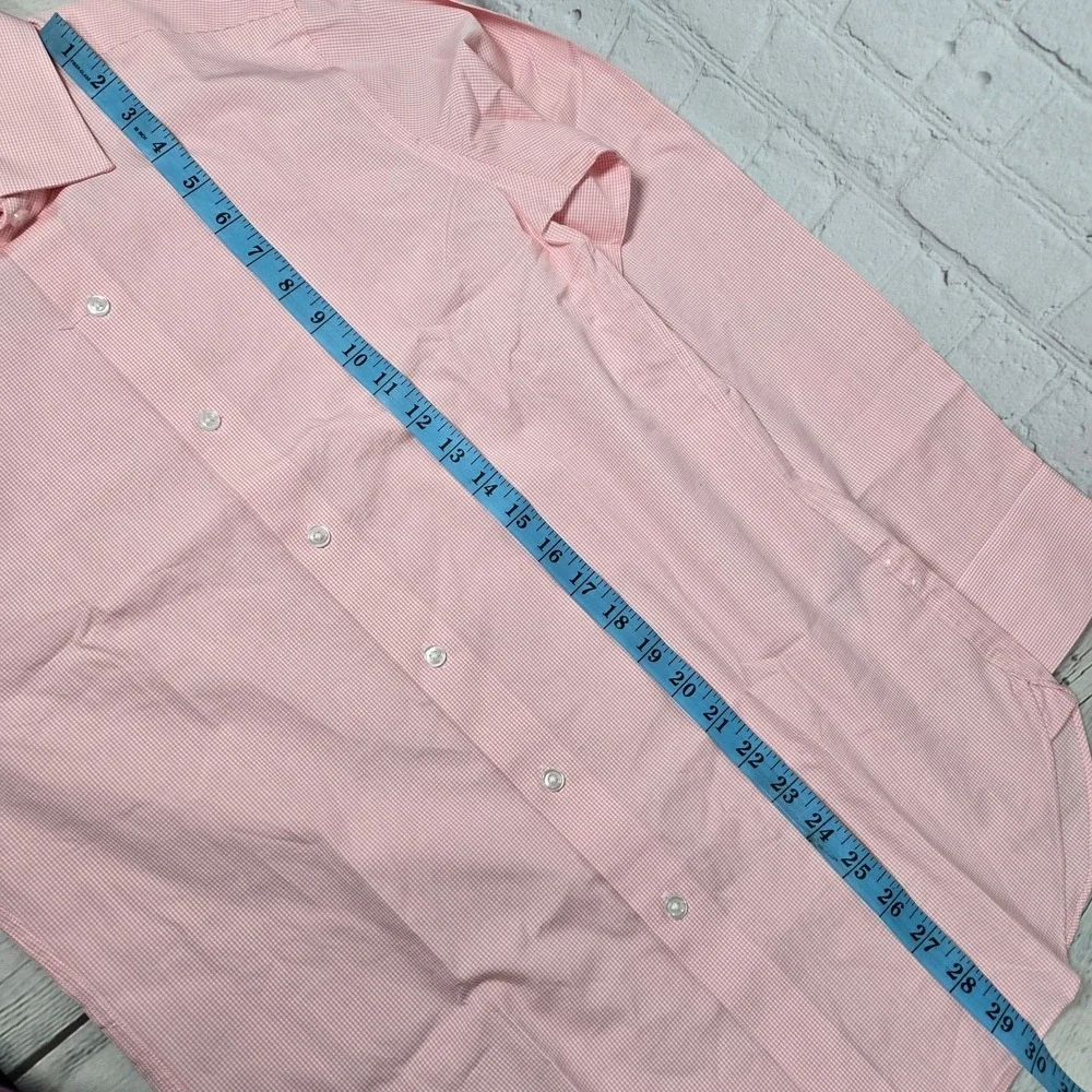 J. Crew Ludlow Premium‎ fine cotton dress shirt Rian White Pink 14h/32 NIB